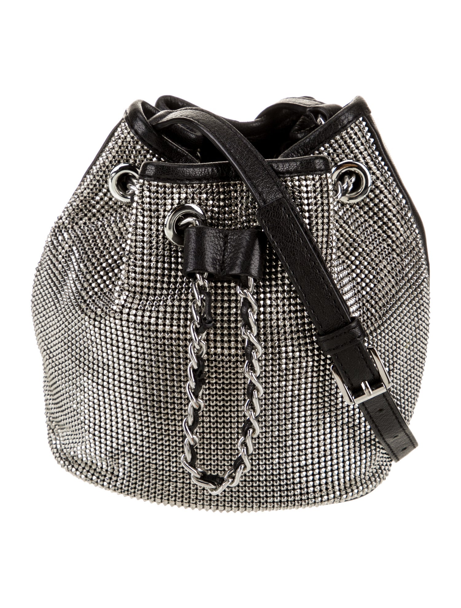 Michael Kors Leather Bucket Bag